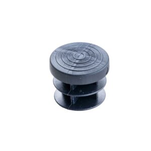 Tappo copripilastro tondo Ø 20 mm nero