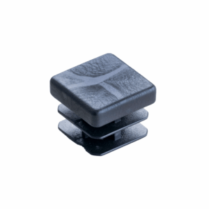 Tappo copripilastro quadro 20 × 20 mm nero