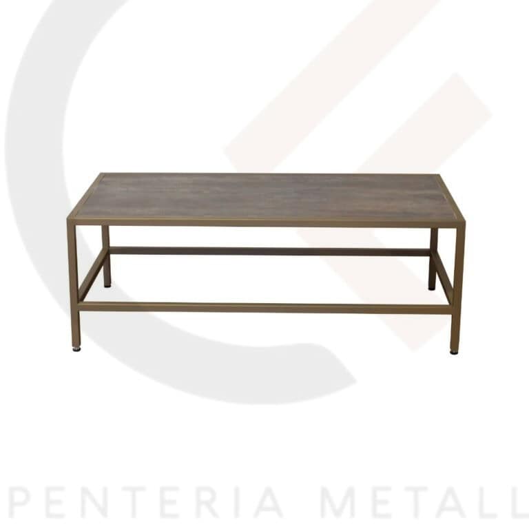 Petra – Tavolino basso da salotto in metallo